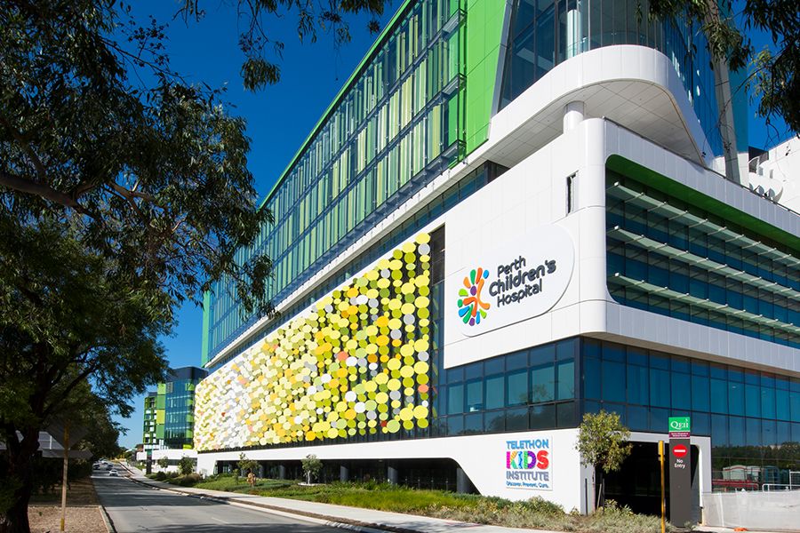 Perth Children's Hospital building